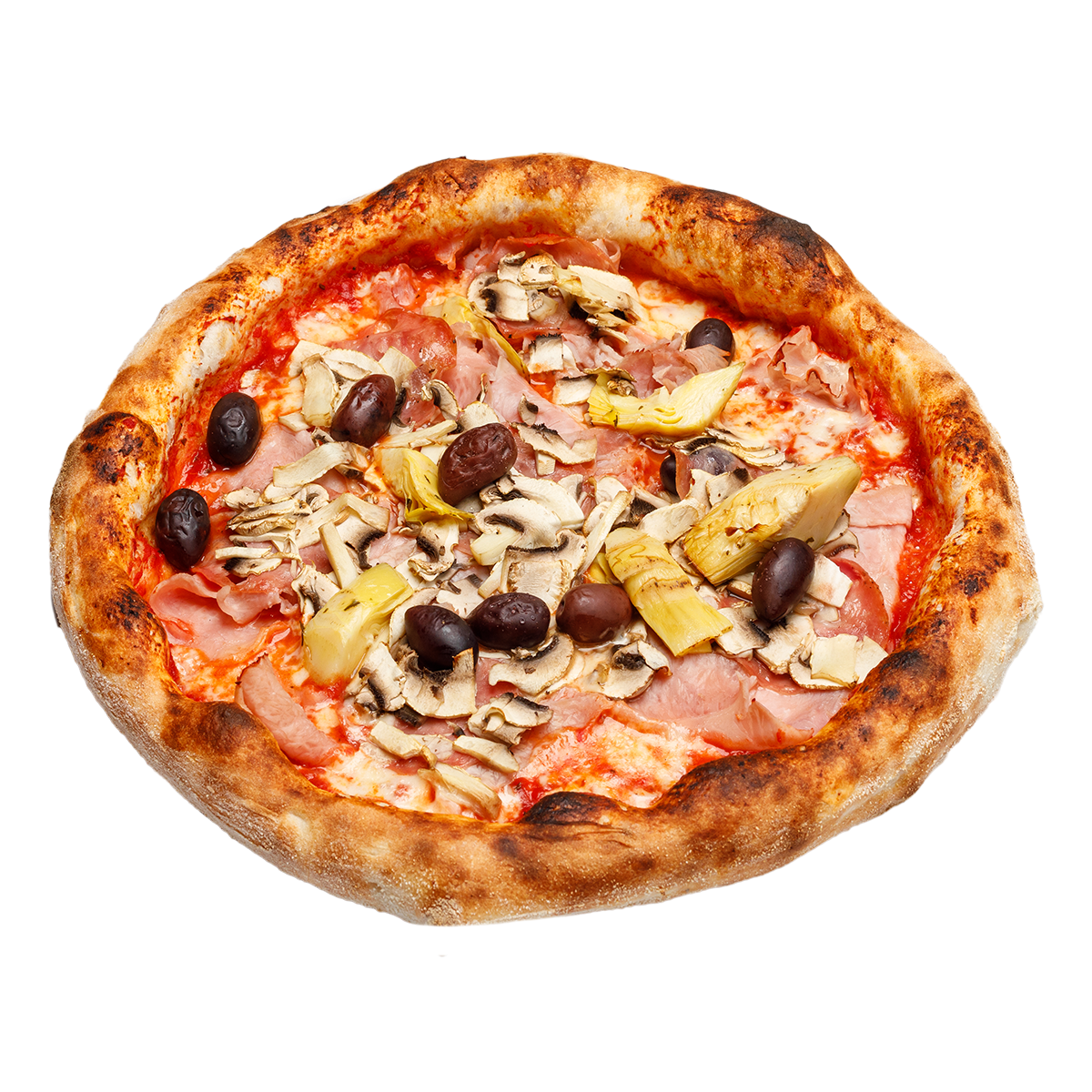 Pizza Quattro Stagioni Voglio Pizza Premium Ingredients